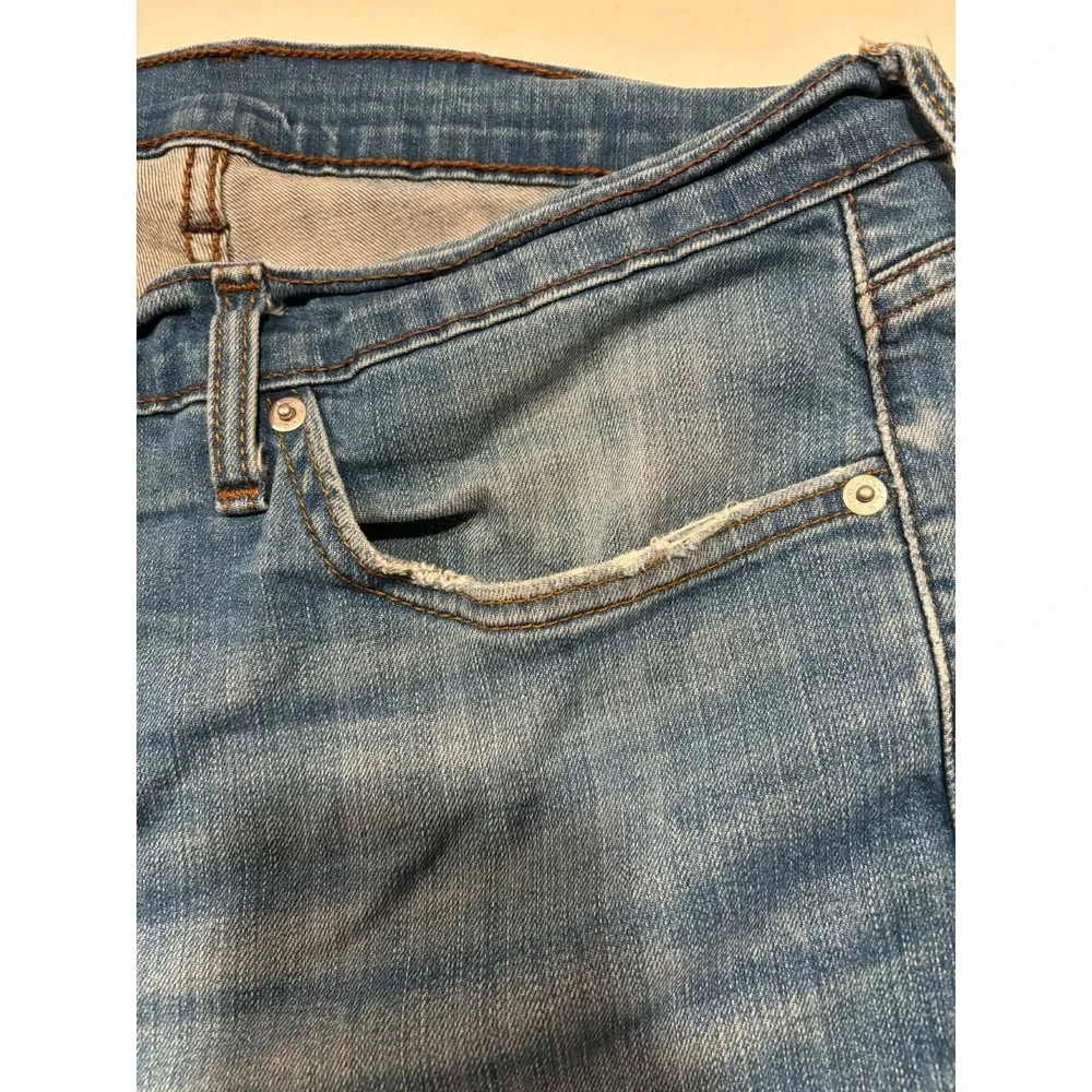Levis 511 Slim Fit Jeans Mens 36x32‎ Medium Wash Blue Denim 5 Pocket Zip Fly